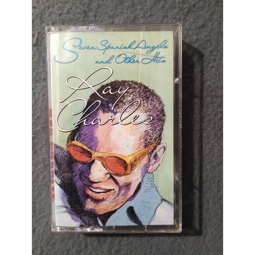 Ray Charles Seven Spanish Angels and Other Hits Cassette CBS 1986